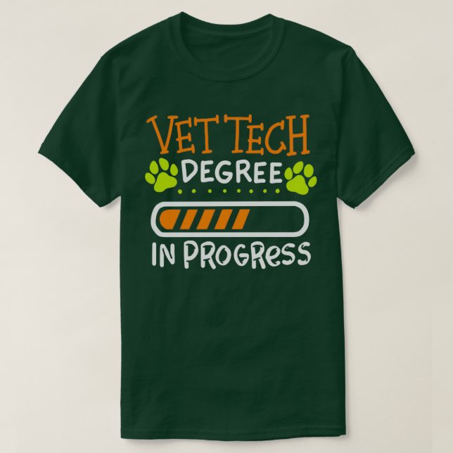 Tierärztediplom im Niedlichen Veterinärwesen T-Shirt (Design vorne)