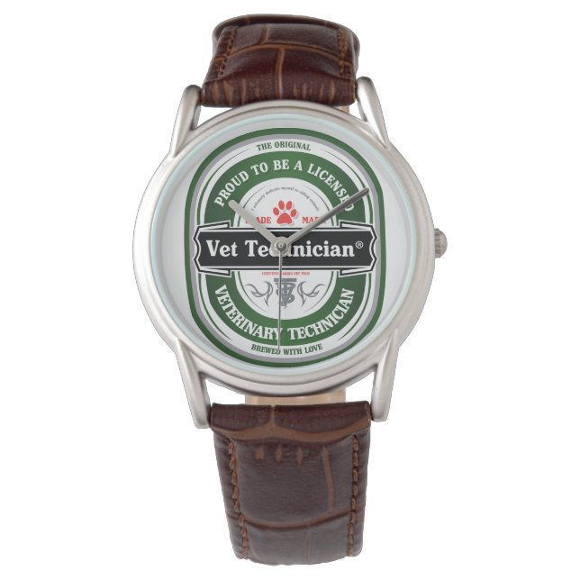 Tierärztewache Armbanduhr (Vorderseite)