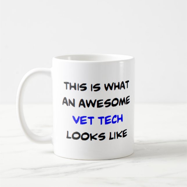 Tierarzthelfer, großartig kaffeetasse (Links)