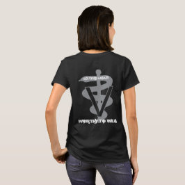 Tierärztlich zertifizierte Badass - Tragen lohnt T-Shirt