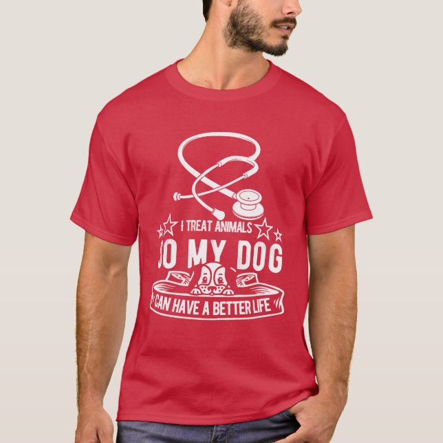 Tierärztliche Assistentin T-Shirt (Vorderseite)