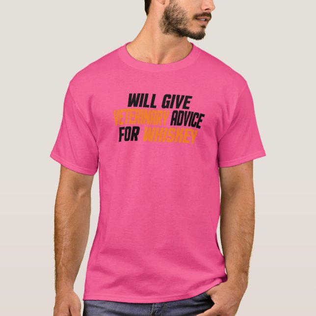 Tierärztliche Beratung für die T-Shirt (Vorderseite)