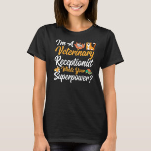 Tierärztliche Beurteilung Veterinärrezeption T-Shirt