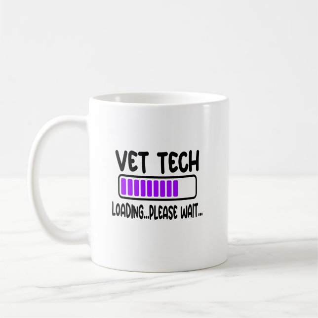 Tierärztliche Fachhochschule Geschenk für Tierärzt Kaffeetasse (Links)