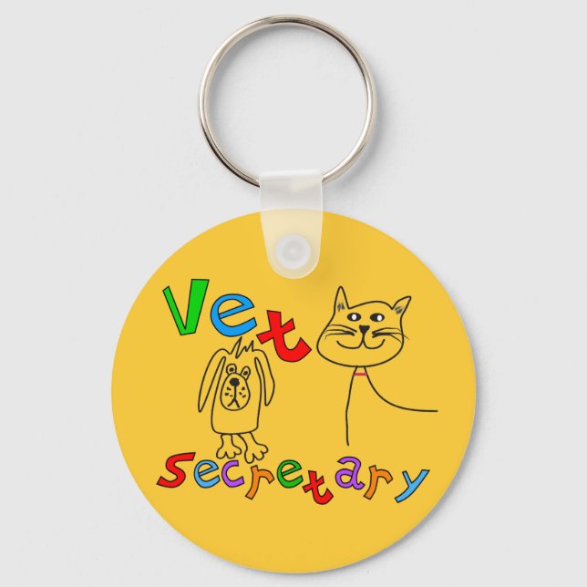 Tierärztliche Geschenke, Veterinäramt Schlüsselanhänger (Vorderseite)
