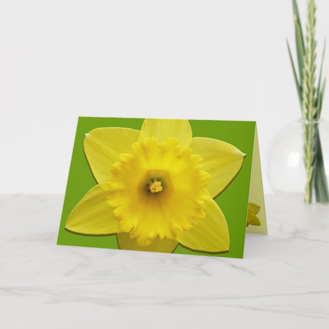 Tierärztliche Personalisierte Tierärztliche Blume Feiertagskarte (Vorderseite)