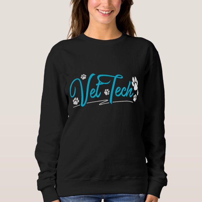 Tierärztlicher Tierarzt Sweatshirt (Vorderseite)
