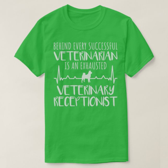 Tierärztlicher Tierarzt Tierärztlicher Tierarzt Te T-Shirt (Design vorne)