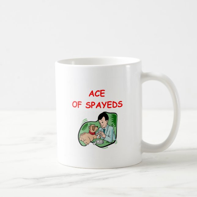 Tierärztlicher Witz Kaffeetasse (Rechts)
