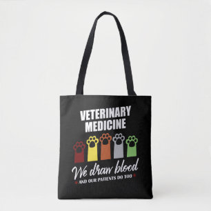 Tierarzttech-Geschenk für VeterinärTech zeichnen Tasche