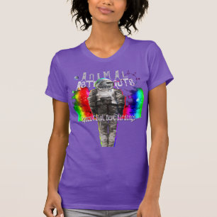 Tierastronauten im Raum-Pilotvogel T-Shirt