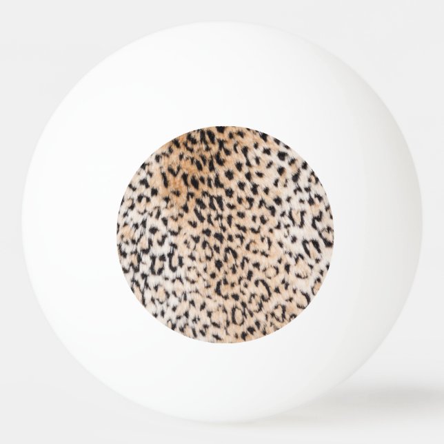 Tierausdruck Tischtennisball (Vorderseite)