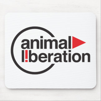 Tierbefreiungs-T - Shirt Mousepad