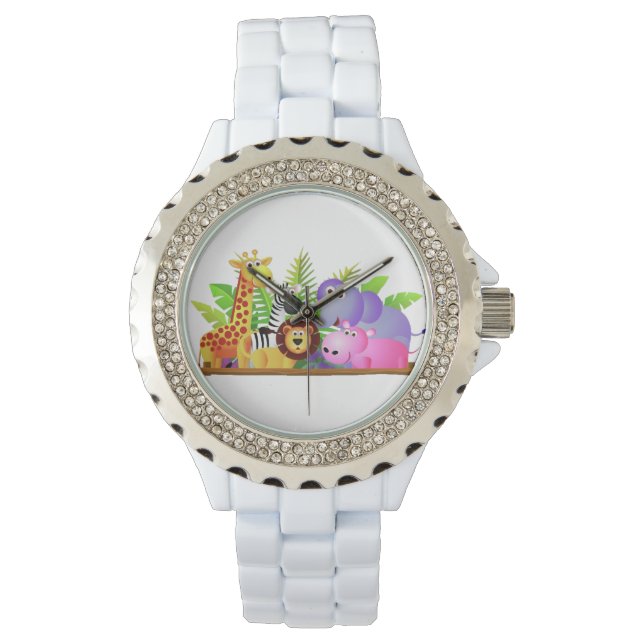 Tierbeobachtung Armbanduhr (Vorderseite)