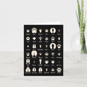 Tierbeobachtung: Gemeinsame Tiere und Wildtiere Karte