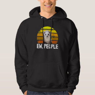 Tierbesitzer von Weasel Ferret bei sarkastischen N Hoodie