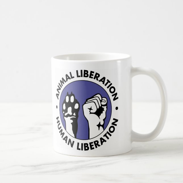 Tierbibliotheks-menschliche Bibliotheks-Tasse Kaffeetasse (Rechts)