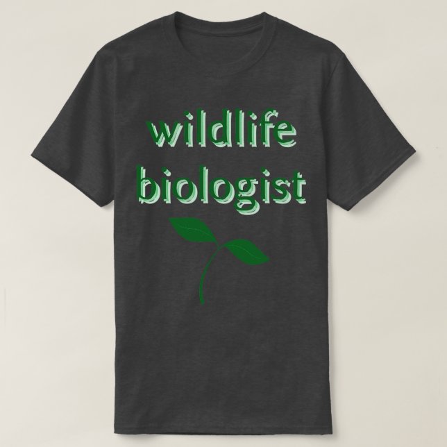 Tierbiologe T-Shirt (Design vorne)