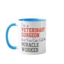 Tierchirurg Miracle Worker-Tasse