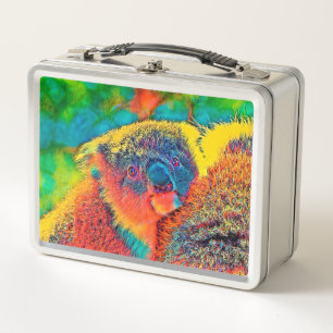 TierColor_Koala_001 Metall Brotdose