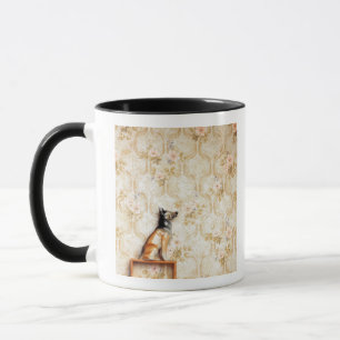 Tierdarstellung, Neuheitseinzelteil, Regal, knick Tasse