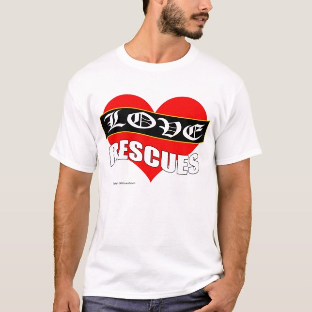 Tierdie rettungs-T-Shirt der Frauen T-Shirt (Vorderseite)