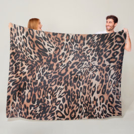 Tierdruck Fleecedecke