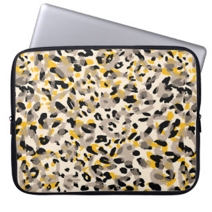Tierdruck, Leopardenstruktur Laptopschutzhülle