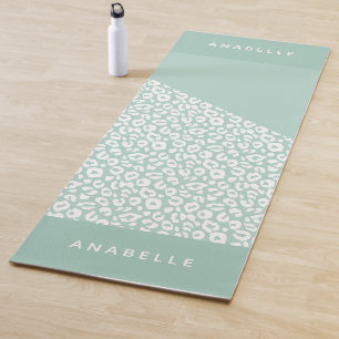 Tierdruck modern farbig geometrisch yogamatte