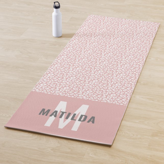 Tierdruck modern farbig yogamatte (Beispiel)