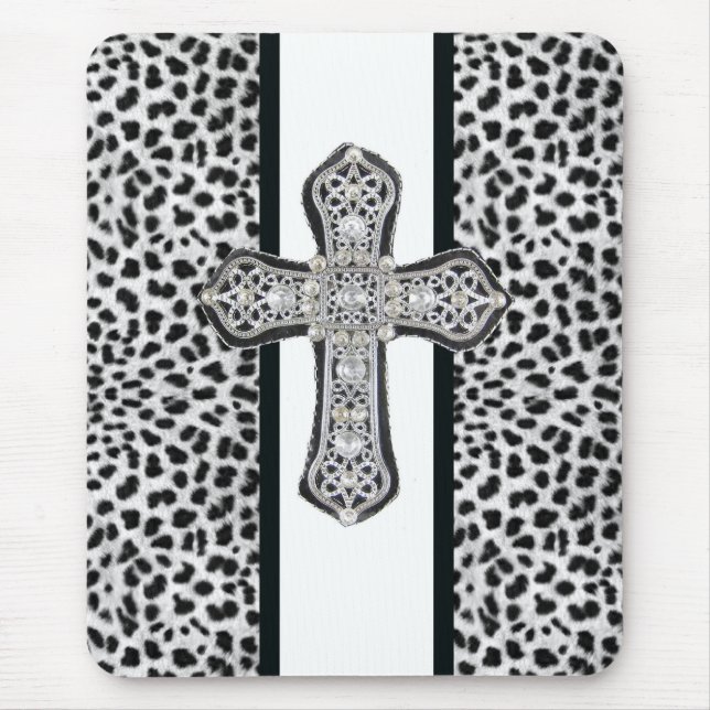 Tierdruck-u. diamante de mousepad (Vorne)