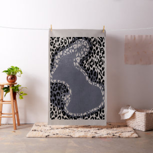 Tierdruck von Leopard #22 Stoff