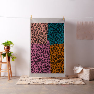 Tierdruck von Leopard #35 Stoff