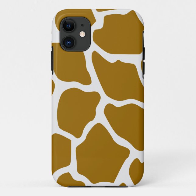 Tierdruckgiraffe Case-Mate iPhone Hülle (Rückseite)