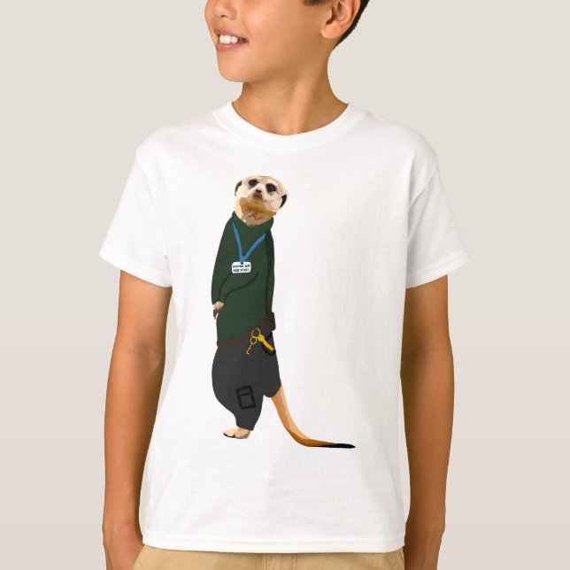 Tiere als Zookeepers T-Shirt (Vorderseite)