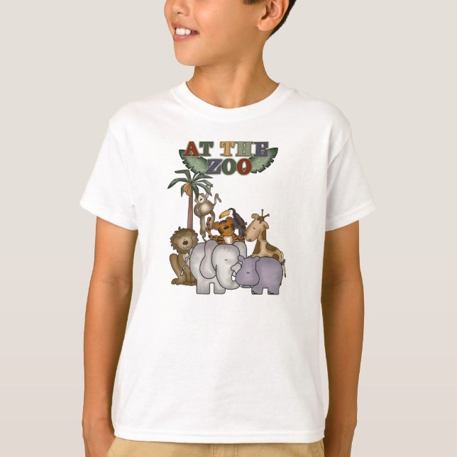 Tiere am Zoo T-Shirt (Vorderseite)