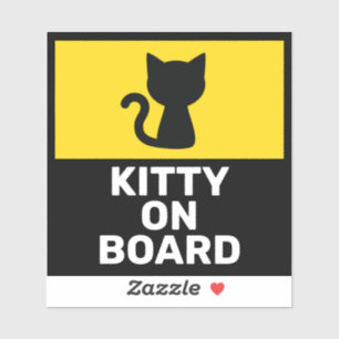 Tiere an Bord Aufkleber