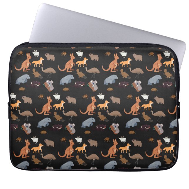 Tiere aus Australien Aussie Wildlife Laptopschutzhülle (Vorderseite)