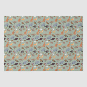 Tiere aus Australien Aussie Wildlife Seidenpapier