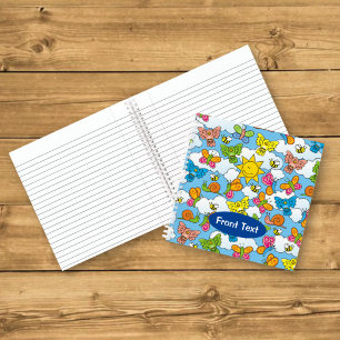Tiere-Babys Hintergrund Notizbuch