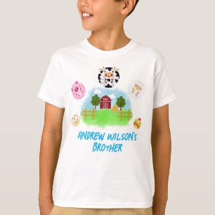 Tiere der Party Animals Bruder des Geburtstagsjung T-Shirt