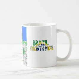 Tiere der Welt, Brasilien: Hyazinth-Ara Kaffeetasse
