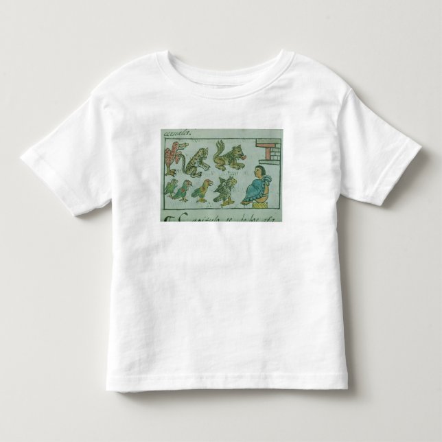 Tiere des aztekischen Kaisers Kleinkind T-shirt (Vorderseite)