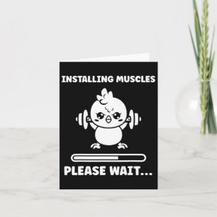 Tiere, die Muskeln Fitness Bodybuilding Ch Karte