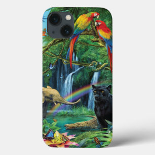 Tiere, die zusammen leben, werfen Kissen Case-Mate iPhone Hülle