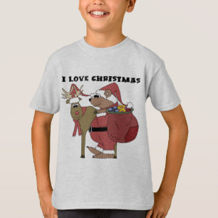 Tiere I Liebe Weihnachtsgeschenke und Geschenke T-Shirt