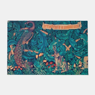 Tiere im Wald, William Morris Fußmatte