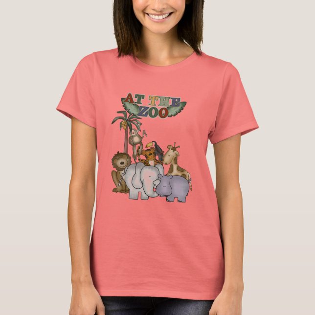 Tiere im Zoo T-Shirts und Geschenke (Vorderseite)