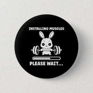 Tiere installieren Muskeln Fitness Bodybuilding Ra Button
