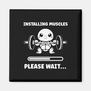 Tiere installieren Muskeln Fitness Bodybuilding Tu Magnet
